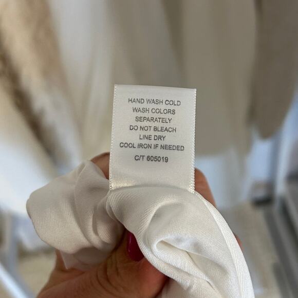 Just Taylor Women's Size 8 White Floral Fit & Flare Inverted Pleat Dress #0246 - Picture 10 of 14